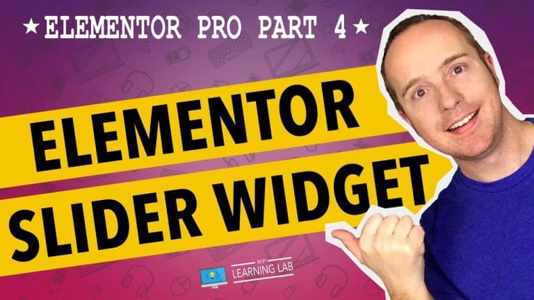 Learning about Elementor Slider Widget: A Comprehensive Guide to Elementor Pro (Part 4)