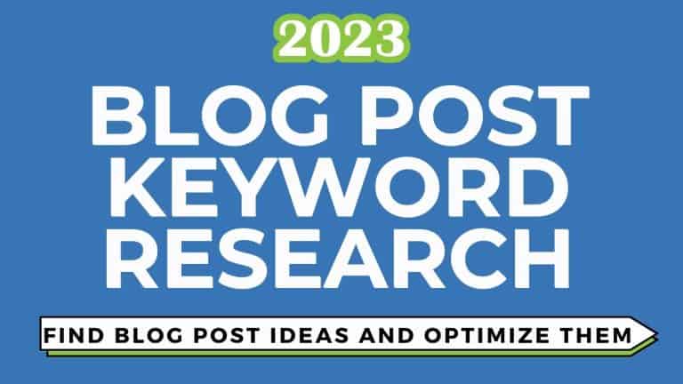 Mastering Keyword Research for Optimized Blog Posts: Tips and Techniques for Finding Engaging Topic Ideas