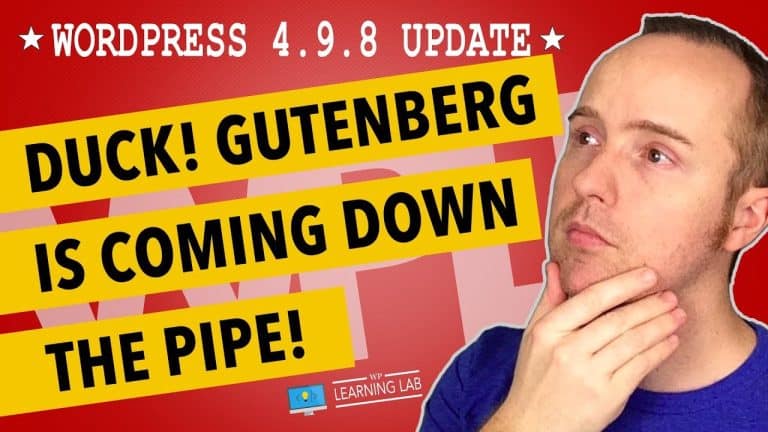 Discover the Latest Feature in WordPress 4.9.8 Update: Introducing the ‘Try Gutenberg’ Button