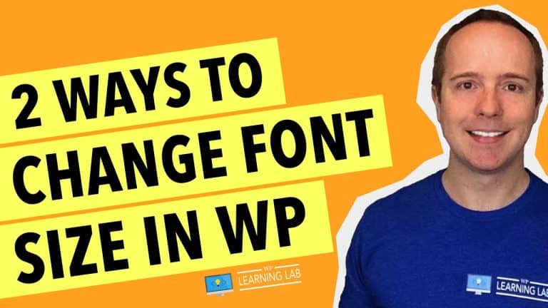Mastering Font Size Customization in WordPress: A Guide to Changing Font Size for Default, Post Titles, Menus, Widgets, Header and Footer – Explore 2 Simple Ways!