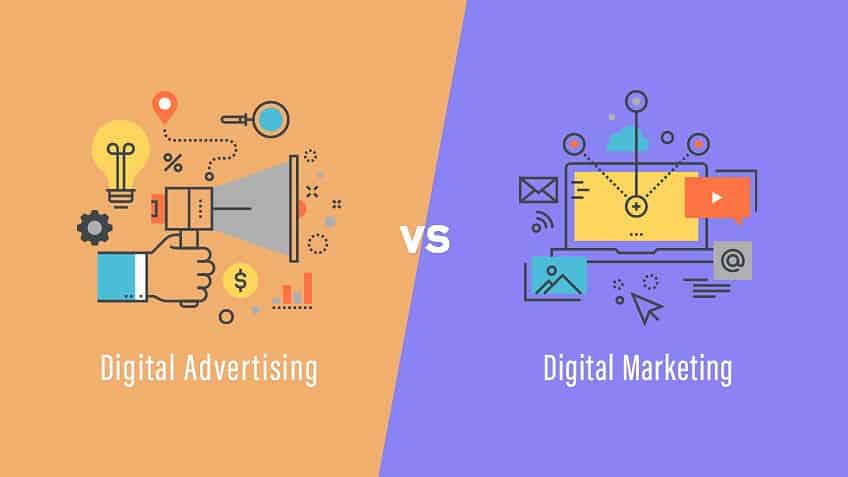 Decoding the Variance: Digital Marketing versus Advertising