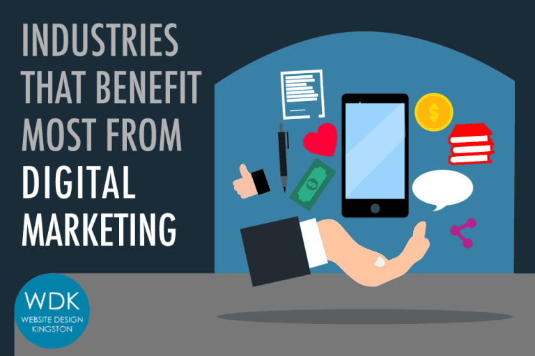 Which industries benefit from digital marketing?