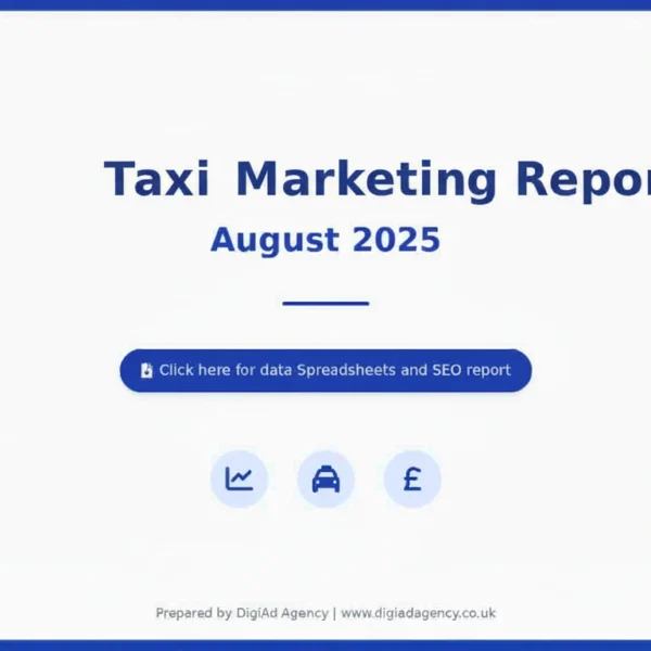 Google Ads for Taxi Service August 2025
